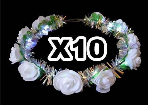 LUMINOSO LED CORONA ECO BLAN x10 (web)