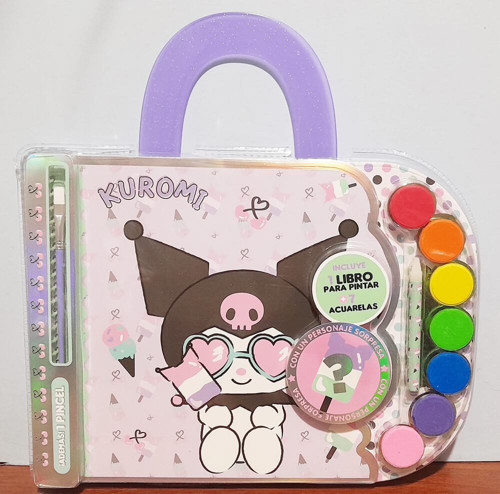 LIBRO COLOR VERTICE VALIJA KUROMI 6319
