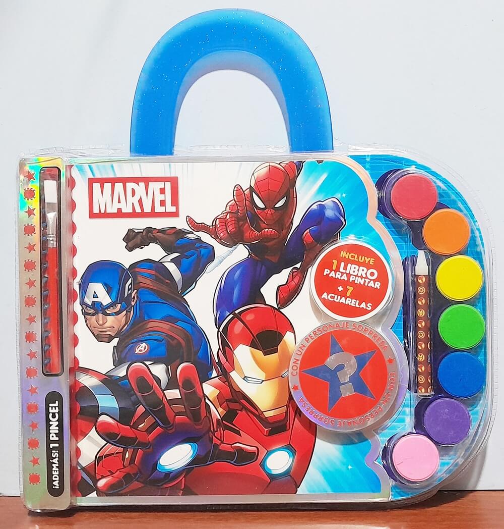 LIBRO COLOR VERTICE VALIJA MARVEL