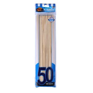 PALITO BROCHETTE x50 UNID 25CM P.STORE