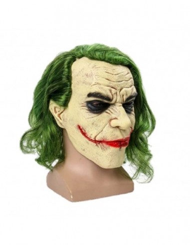MASCARA LATEX JOKER CON PELO YW17132