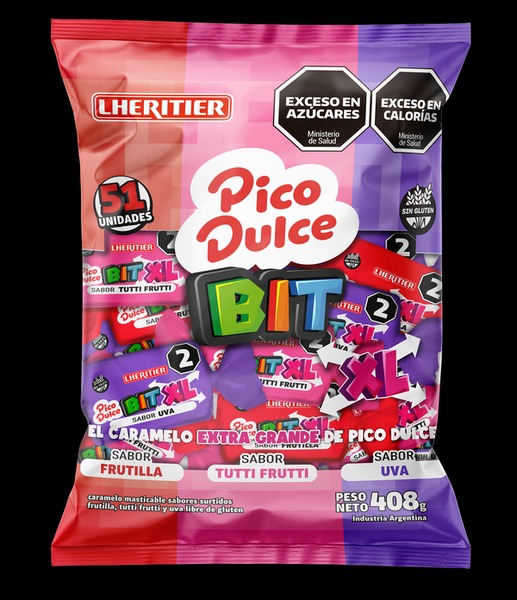 CARAMELO MASTICAB PICO DULCE BIT x408gr