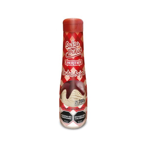 SALSA LHERITIER DE FRUTOS ROJOS x200GR
