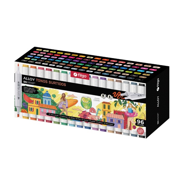 MARCADOR FILGO ALLOY ARTISTICA X96 SURTI
