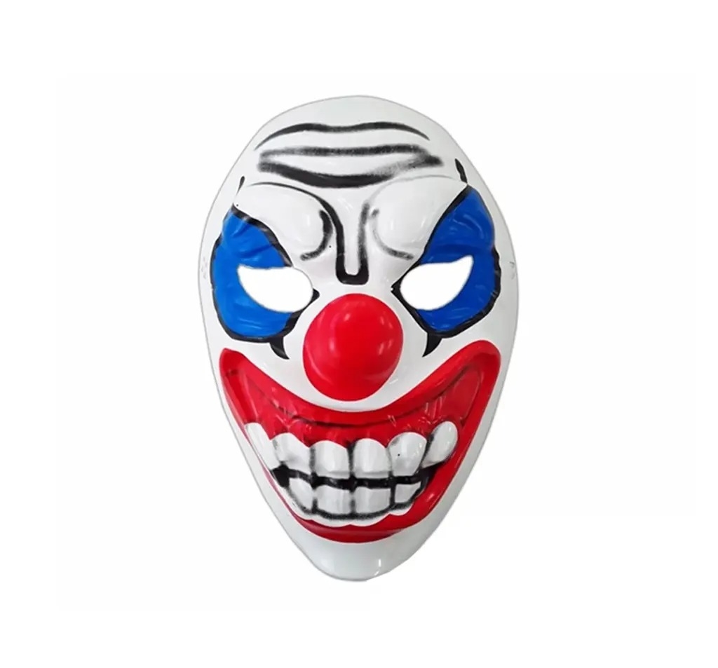 CARETA PLASTICA PAYASO TERROR