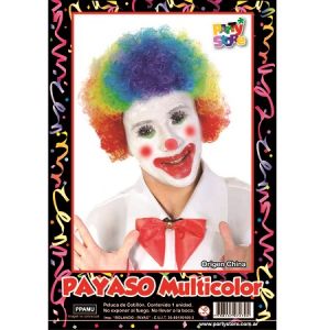 PELUCA PAYASO MULTICOLOR P.S.