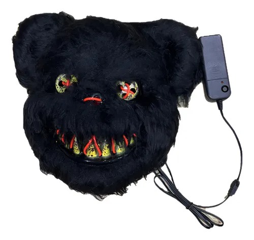 MASCARA LED (sin pila) TEDDY NEGRO 15-47