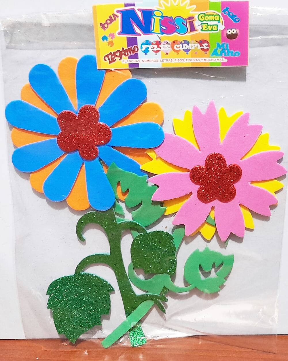 FORMITA GOMA EVA GRANDE FLOR X2 NISSI