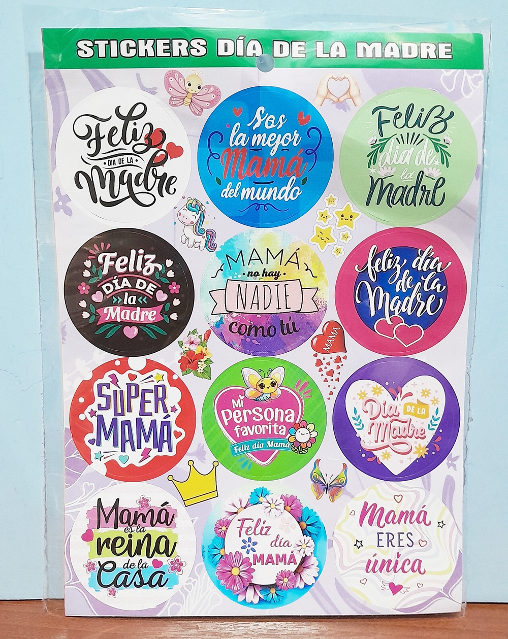 STICKERS DISNEY DIA DE LA MADRE