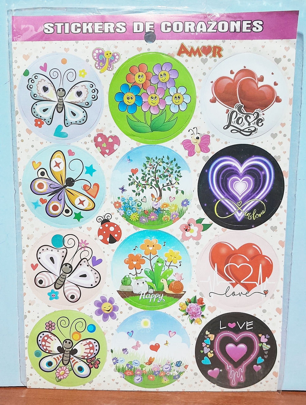 STICKERS DISNEY CORAZONES