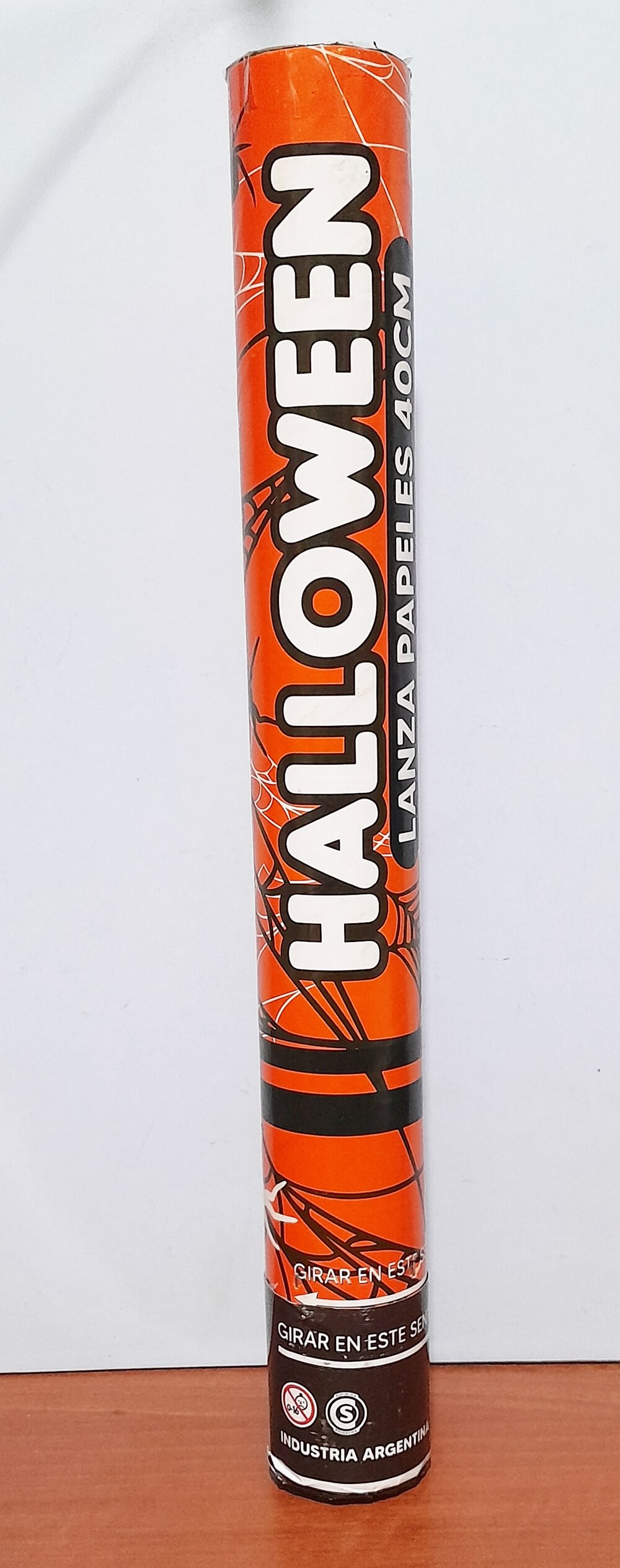 LANZAPAPEL 40CM ARDI NARANJA/NEGRO