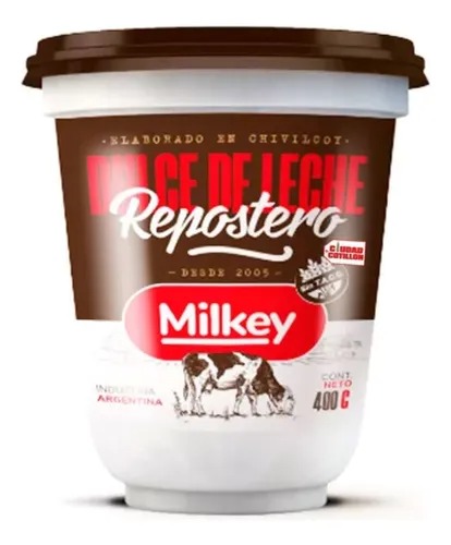 DULCE DE LECHE MILKEY x 400GR REPO POTE