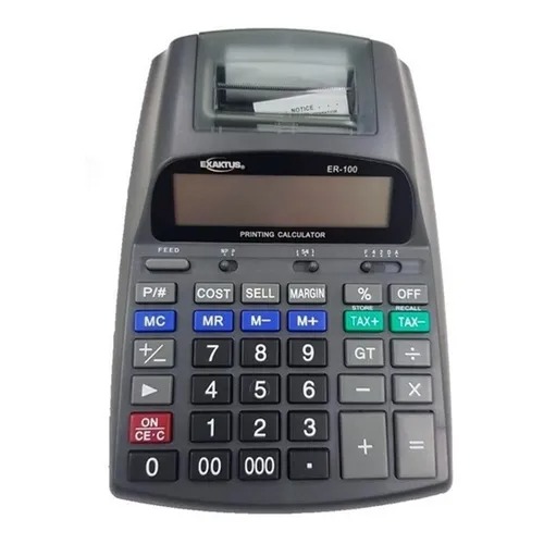CALCULADORA EXACTUS CON IMPRESOR ER100