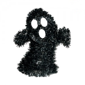 COLGANTE P.S 3D FANTASMA TINSEL NEGRO