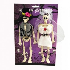 SET ESQUELETO NOVIOS COLGAR x2  HD605