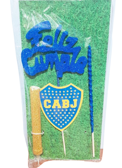 FRASE FELIZ CUMPLE+BEN+VELA GM109 BOCA