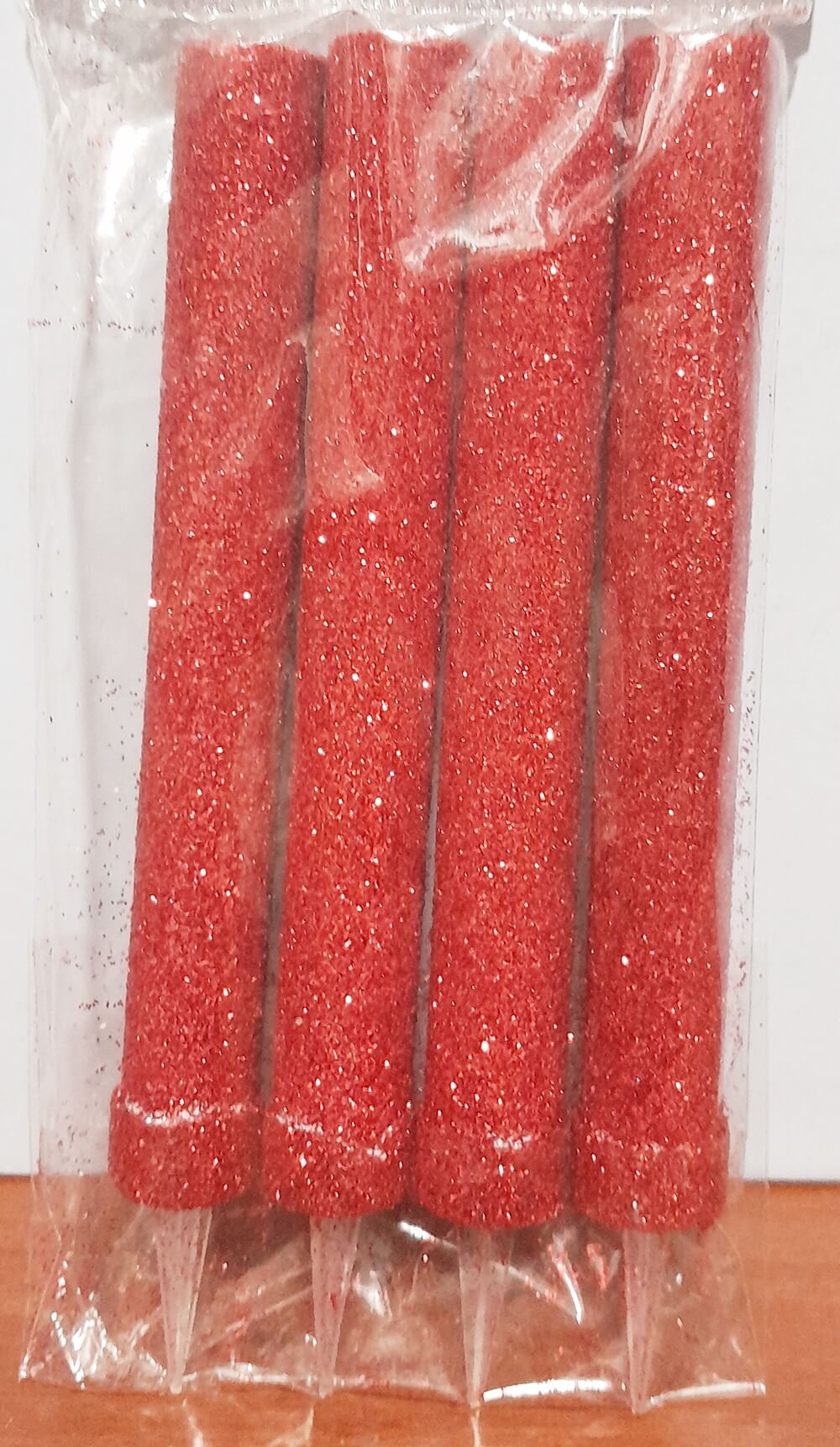 VELA BENGALA x 4 GIBRE ROJO