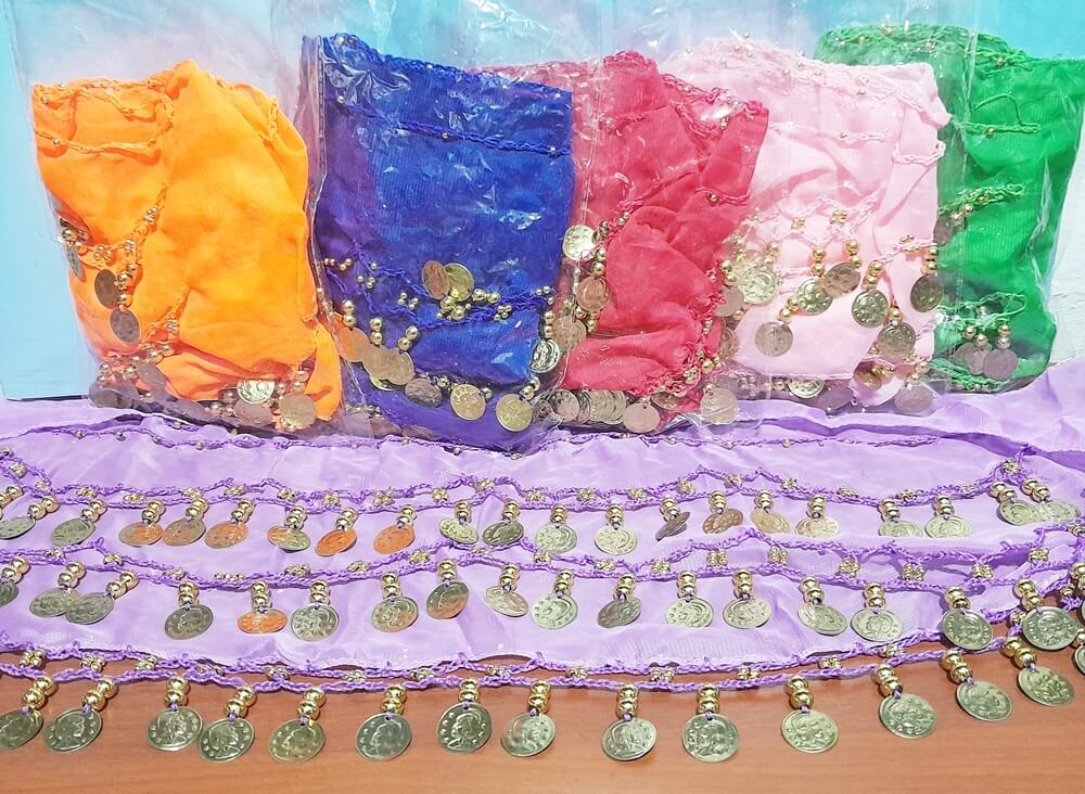 POLLERA CADERIN ODALISCA VS COLORES AM20