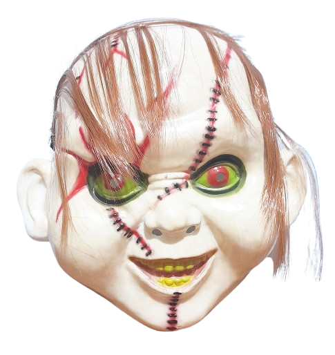 MASCARA RIGIDA ARDI CHUKY C/PE  DIS05-55