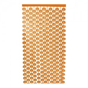 CORTINA HALLOWEN HD771  CALABAZAS