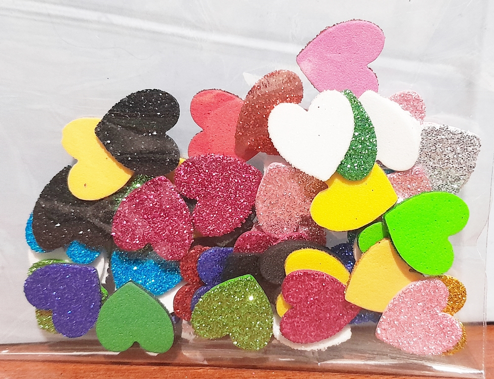 FORMITA GOMA EVA DIJE CORAZON X50