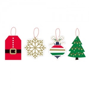 ETIQUETA P.STO NAVIDEÑAS x12  RE03