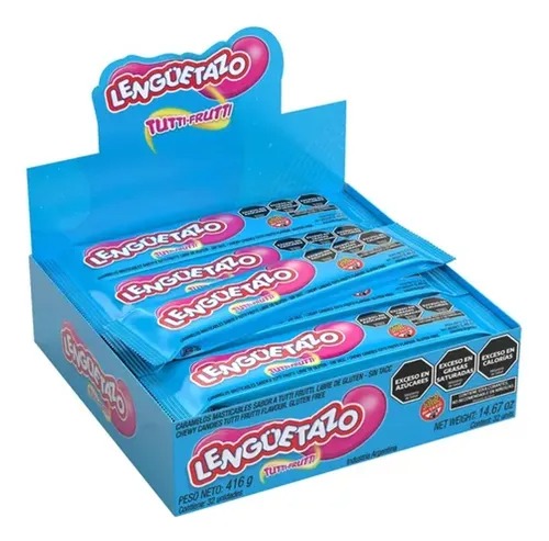 CARAMELO LENGUETAZO x32 UNID 416GR