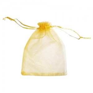 BOLSA DE ORGANZA 15x20 x12 P.STORE ORO