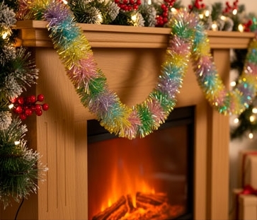 BOA NAVIDEÑA N457 9x1.80 MULTICOLOR