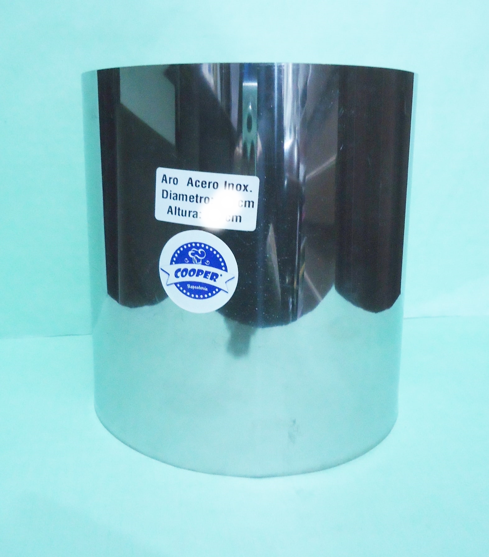 ARO DE ACERO N°18 ALT 20CM COOPER