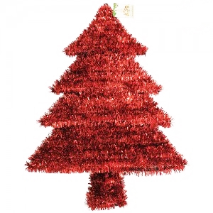 DECO NAVIDAD ARBOLITO ROJO  NA137 40x56