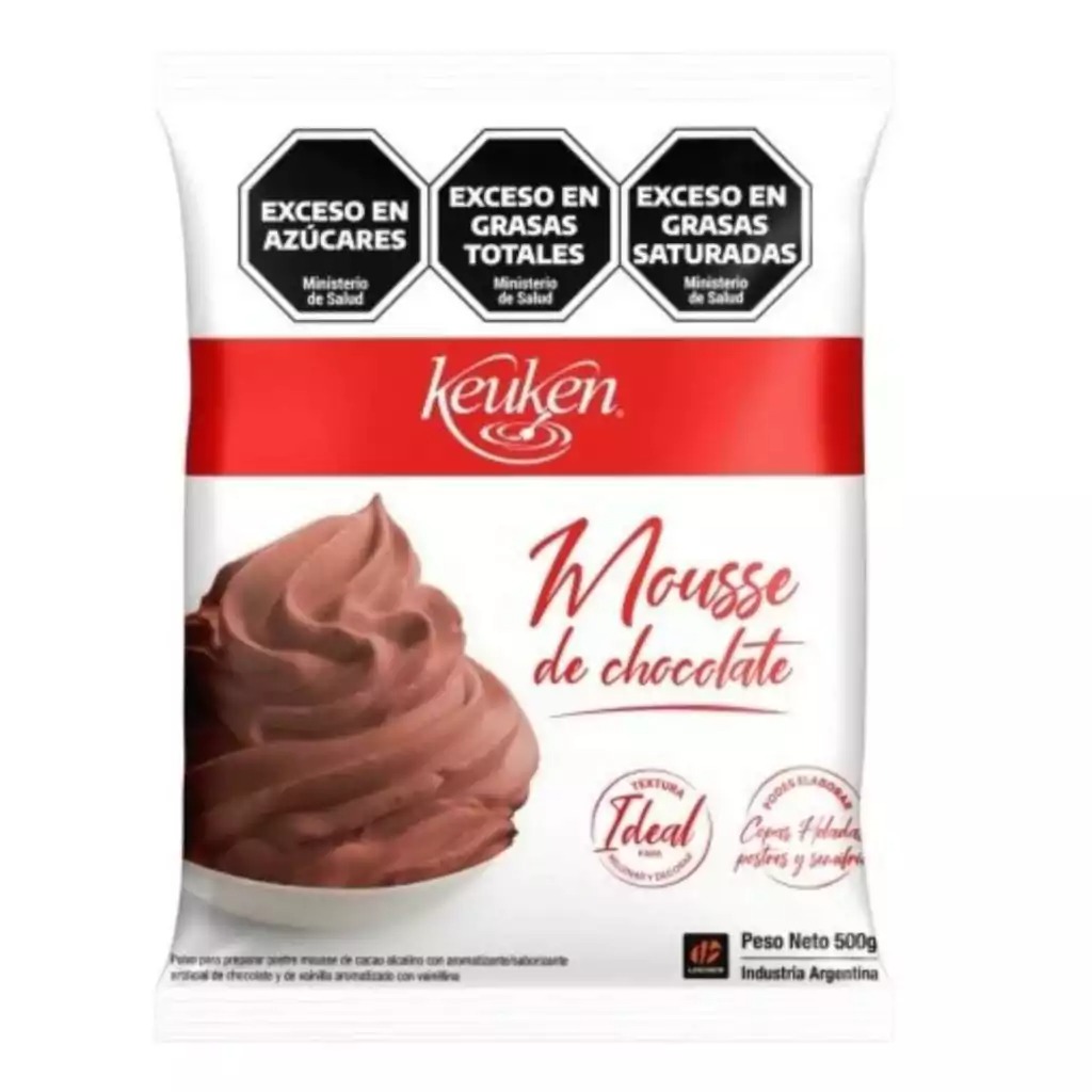 MOUSSE DE CHOCOLATE KEUKEN x500GR