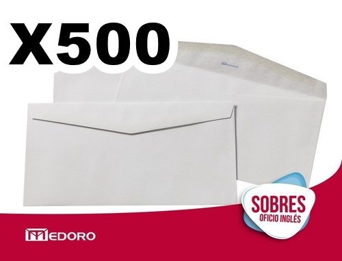 SOBRE 1300 CAJA X500 12x23.5 cm