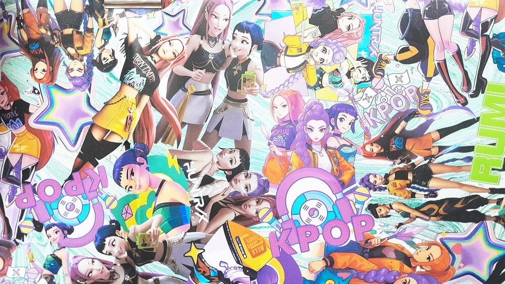 PAPEL AFICHE FSIA OBRA GUERRERAS K-POP