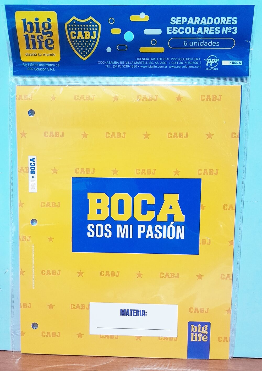 ASIGNATURA Nº3 PPR BOCA