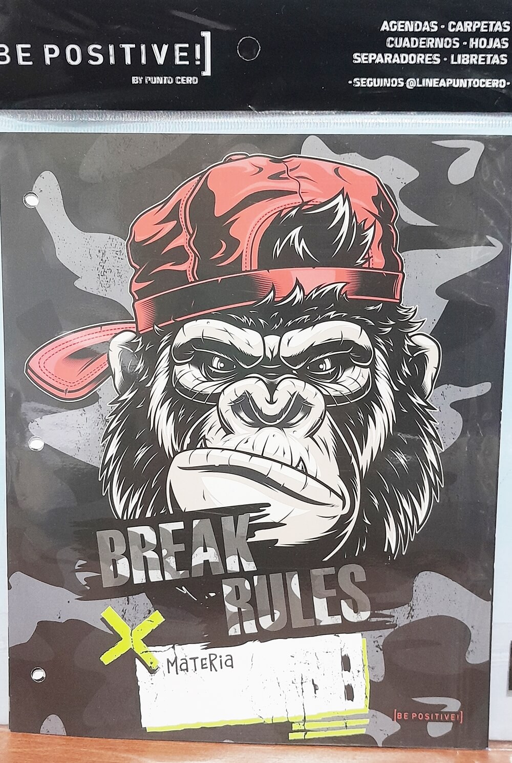 ASIGNATURA Nº3 BE POSITIVE X6 MONKEYS