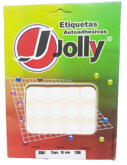 ETIQUETA MINI xCAJA MOD3005 18mm