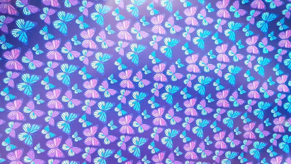 PAPEL AFICHE FSIA PEQUE ILUSTRA MARIPOSA
