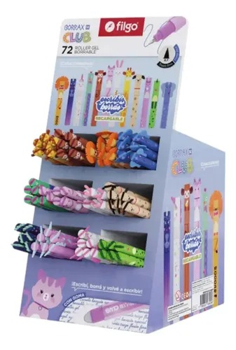 BOLIGRAFO BORRABLE FILGO FANTAS X72CLUB