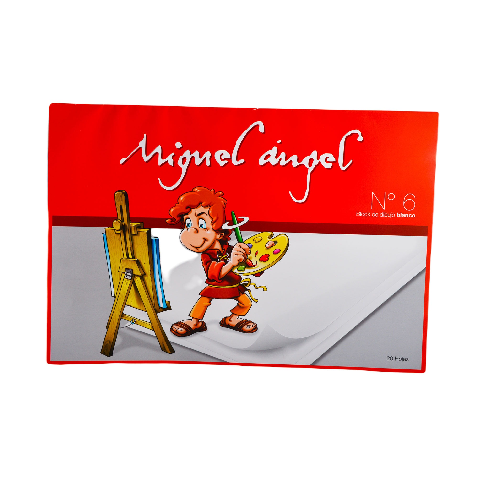 BLOCK DE DIBUJO Nº6 BLANCO MIGUELANG X24