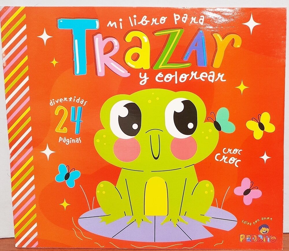 LIBRO DE COLOREAR TRAZAR