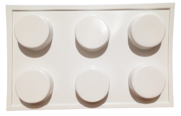 MOLDE PLACA OREO BLANCA