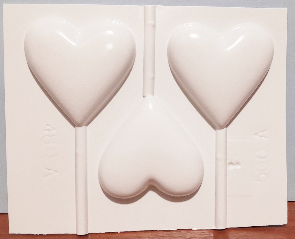 MOLDE PLACA CHUPETIN CORAZON 500A