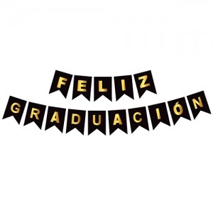 BANDERIN FELIZ GRADUACION BAGRAD P.STORE