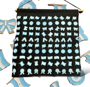ESCARAPELA PIN x100 PAÑO