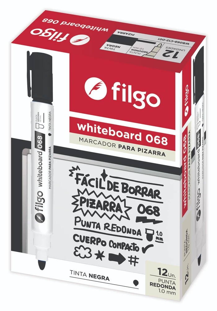 FIBRON PIZARRA FILGO NEGRO X12 058