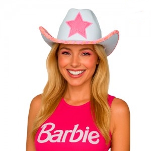SOMBRERO COWBOY ROSA GO163