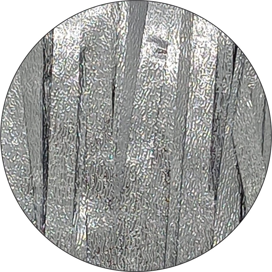 CORTINA GIBREADA PLATEADO LC-212