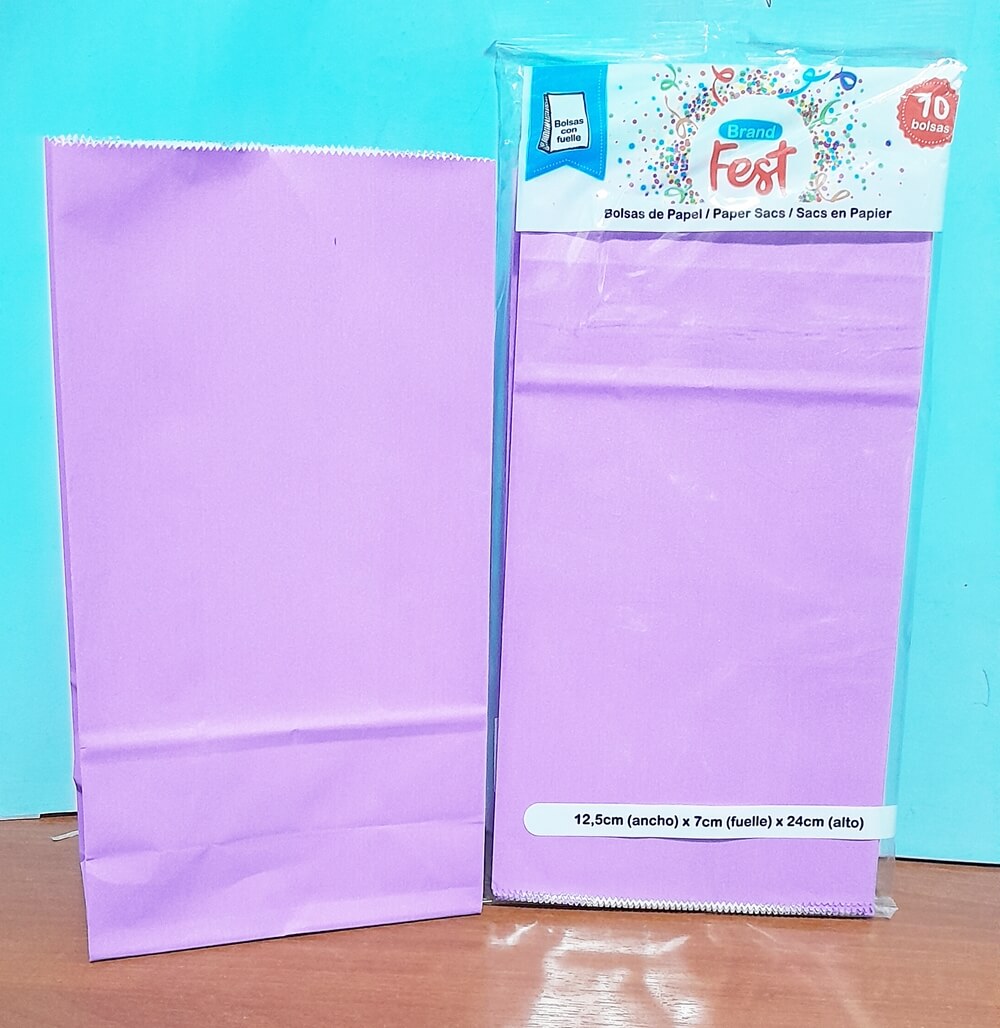 BOLSITA x10 LILA MURILLO