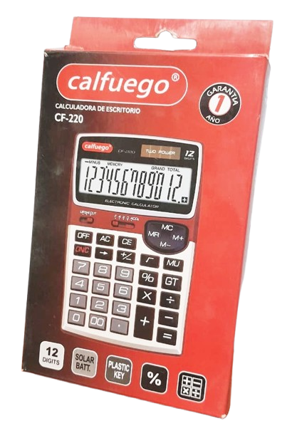 CALCULADORA CALCUFUEGO CF-220